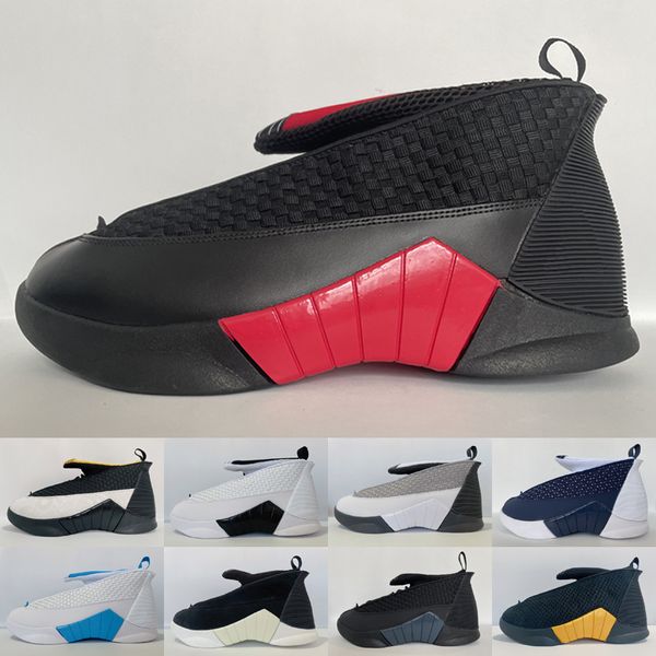 Image of ENSP 859678828 men basketball shoes 15s 15 obsidian stealth mens outdoor platform trainers sports sneakers 40-46