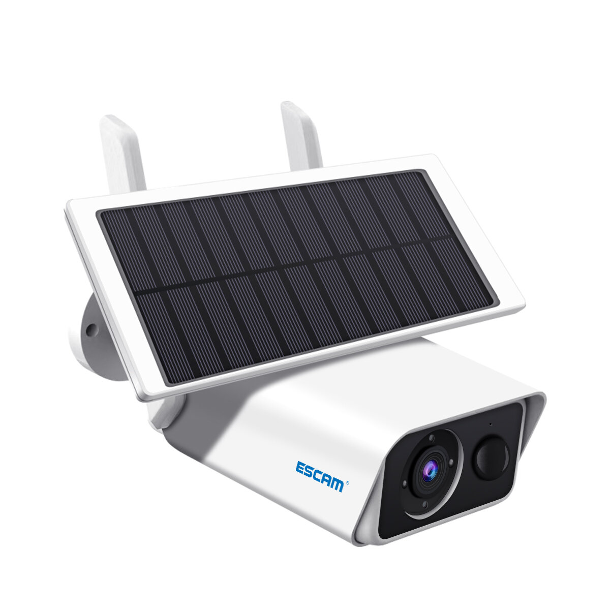 Image of ESCAM QF180 3MP Wireless PIR Motion Detection Night Version Cloud Storage Two-way Audio Solar Battery Camera IP66 Waterp