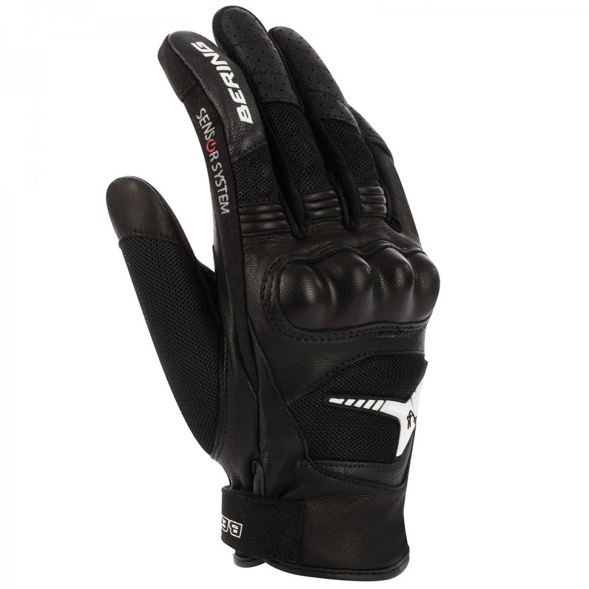 Image of EU Bering Lady Kelly Noir Blanc Gants Taille T6