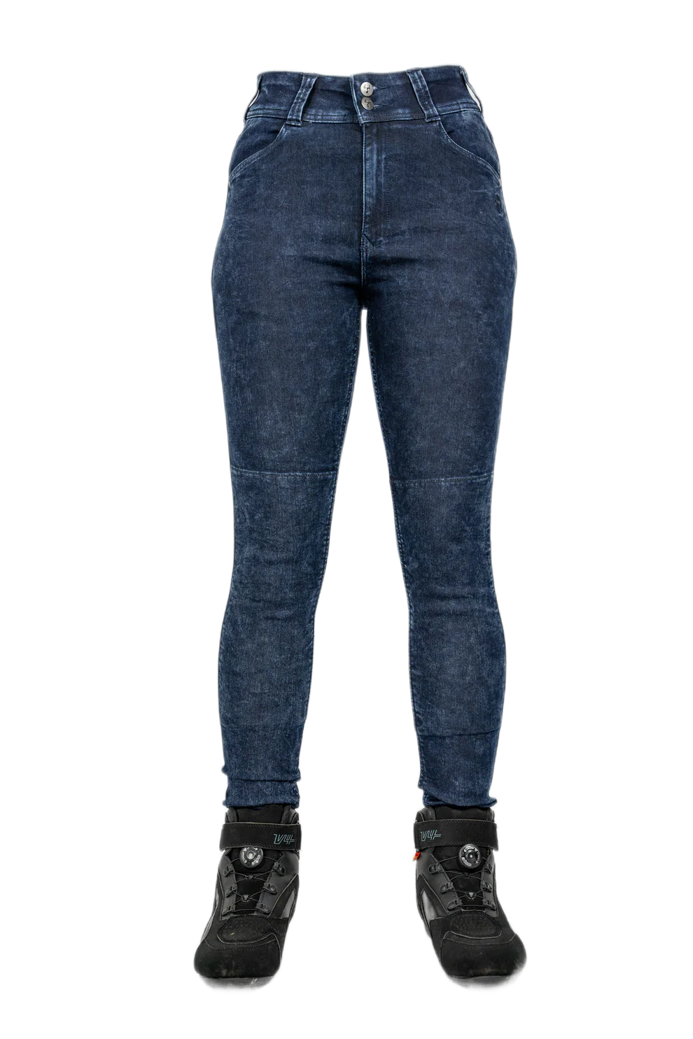 Image of EU Bull-it Ladies Fury Skinny Fit Pants Blue Taille 44