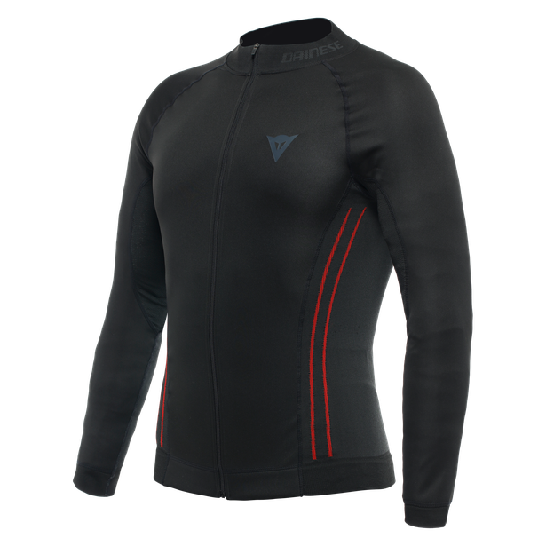 Image of EU Dainese No-Wind Thermo Ls Black Red Taille M