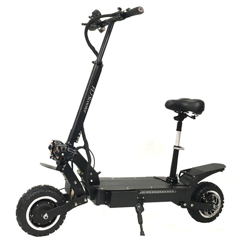Image of [EU Direct] FLJ T112 45Ah 60V 5600W 11 Inches Tires Folding Electric Scooter 140KM Mileage Range Electric Scooter Vehicl
