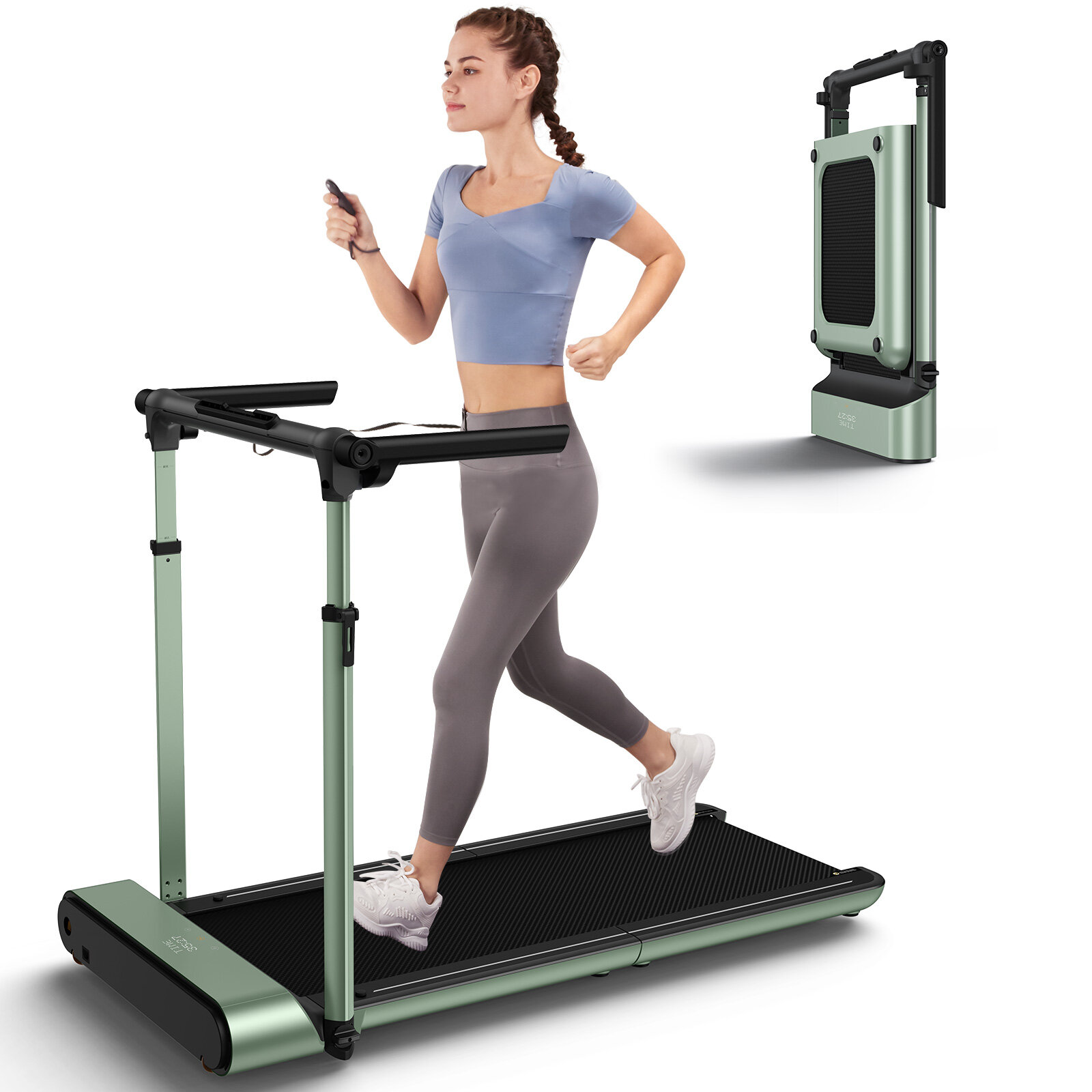 Image of [EU Direct] WalkingPad R1-H Folding Treadmill 10km/h LED Display Portable Running Machine Walking Pad Max Load 110kg Hom