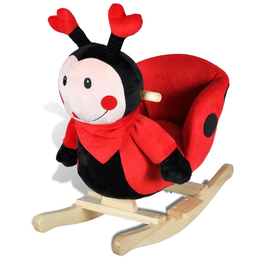 Image of [EU Direct] vidaXL 80071 Rocking Animal Ladybug Kid Toy Bady Playing Car Swings