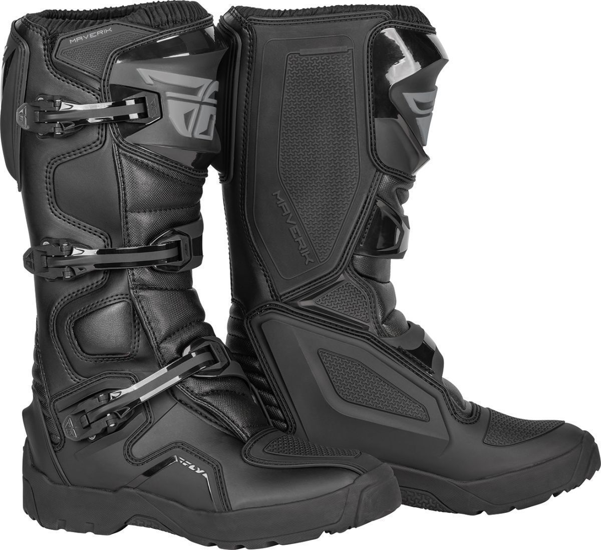 Image of EU FLY Racing Maverik Enduro Noir Bottes Taille 47