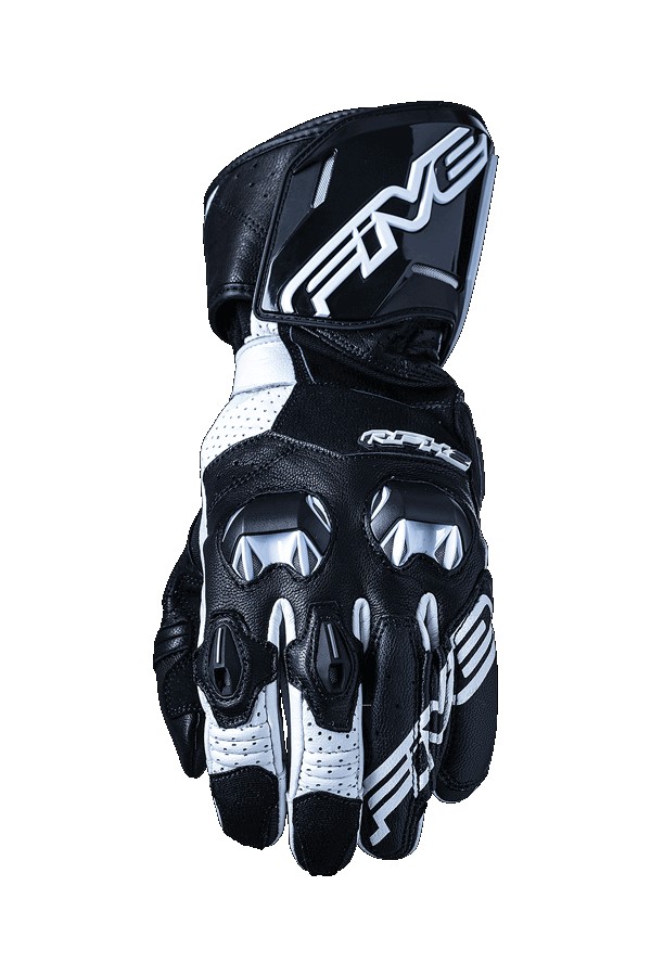 Image of EU Five RFX2 Noir Blanc Gants Taille M