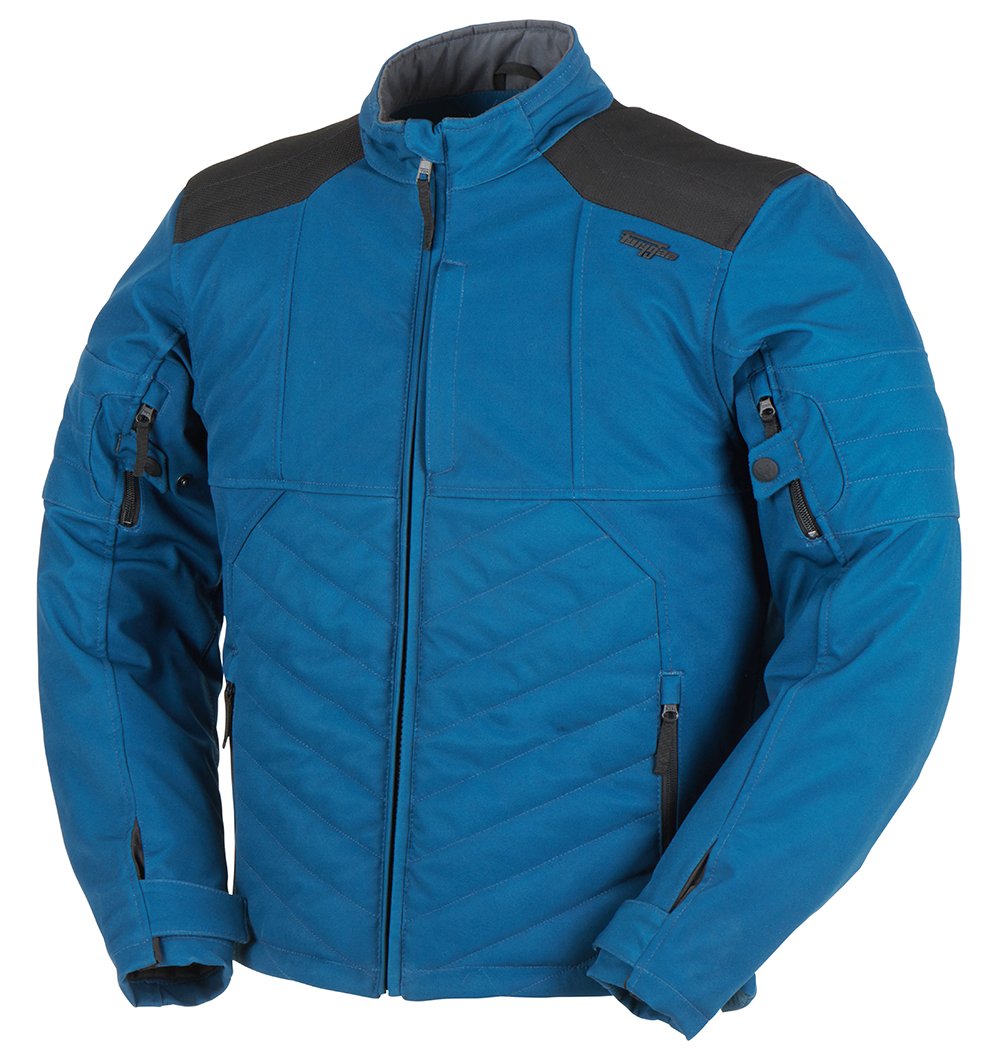 Image of EU Furygan Ice Track Bleu Noir Blouson Taille M