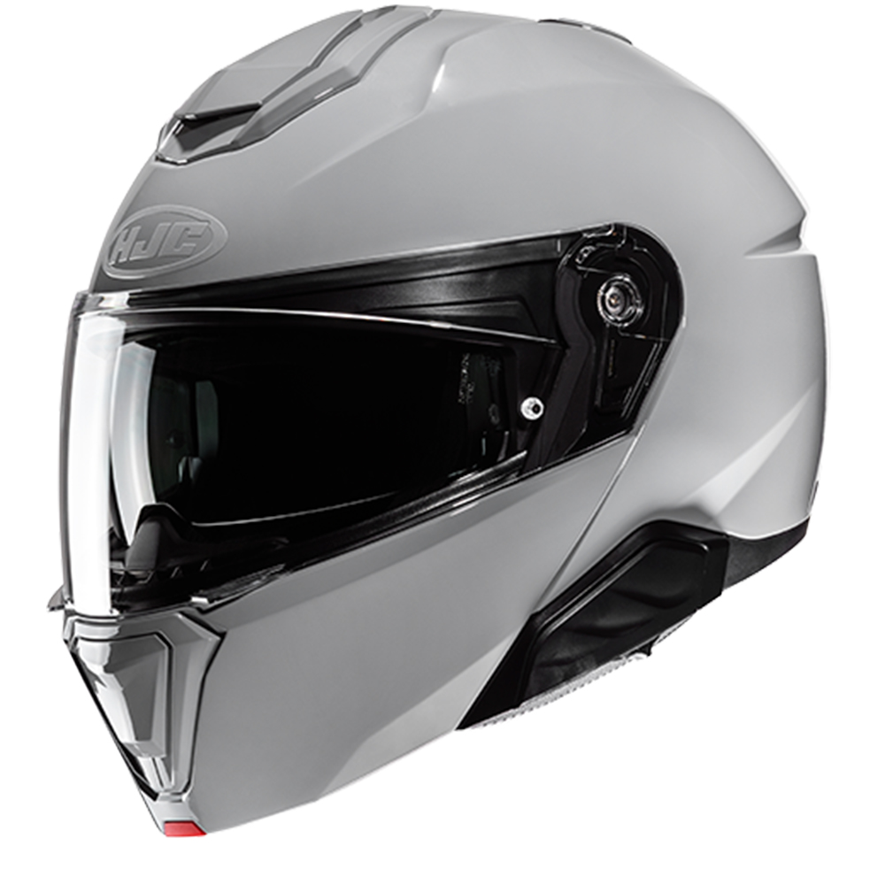 Image of EU HJC i91 Light Grey Modular Helmet Taille S