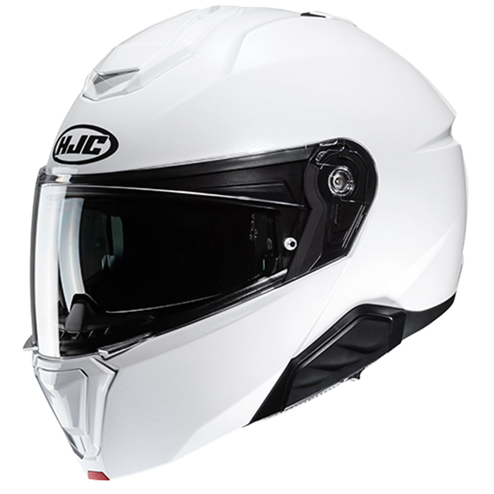 Image of EU HJC i91 White Modular Helmet Taille 2XL