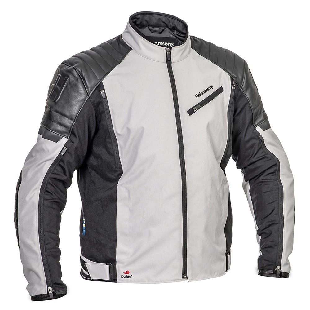 Image of EU Halvarssons Solberg Light Gris Noir Blouson Taille 56