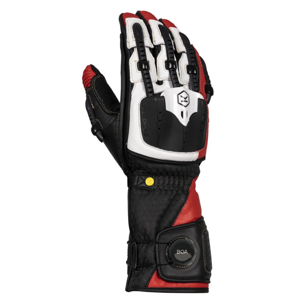 Image of EU Knox Handroid MK5 Noir Rouge Gants Taille XL