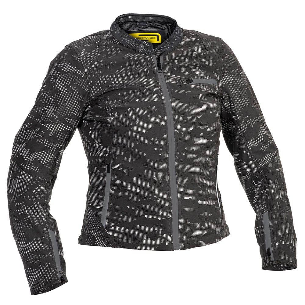 Image of EU Lindstrands Fryken Noir Reflecting Pattern Blouson Taille 44