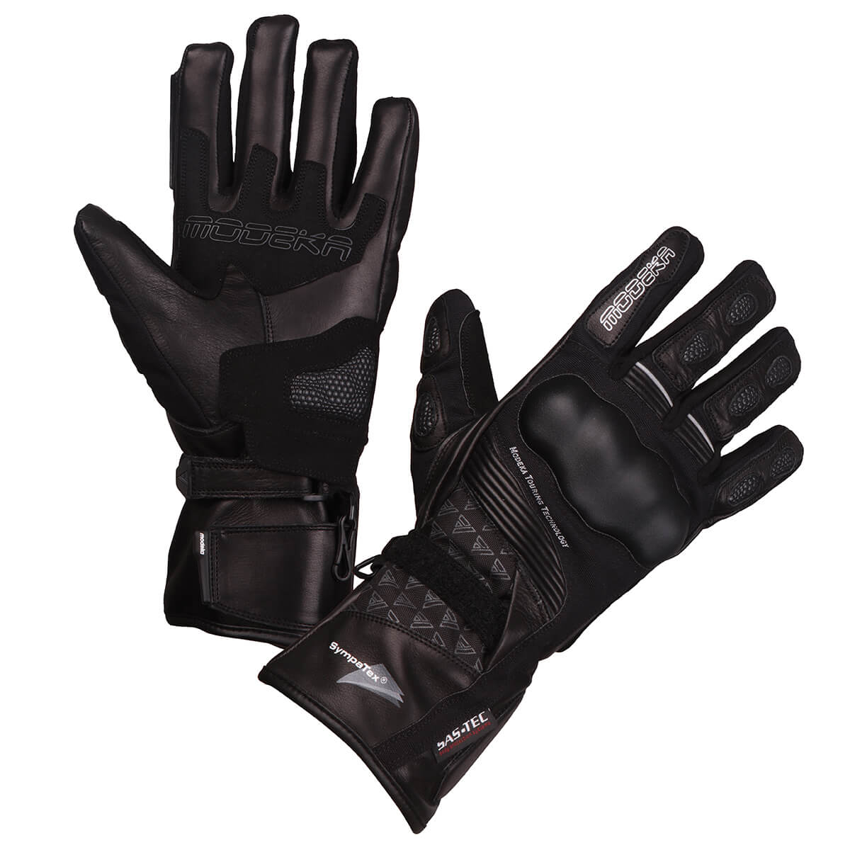 Image of EU Modeka Panamericana Noir Gants Taille 8