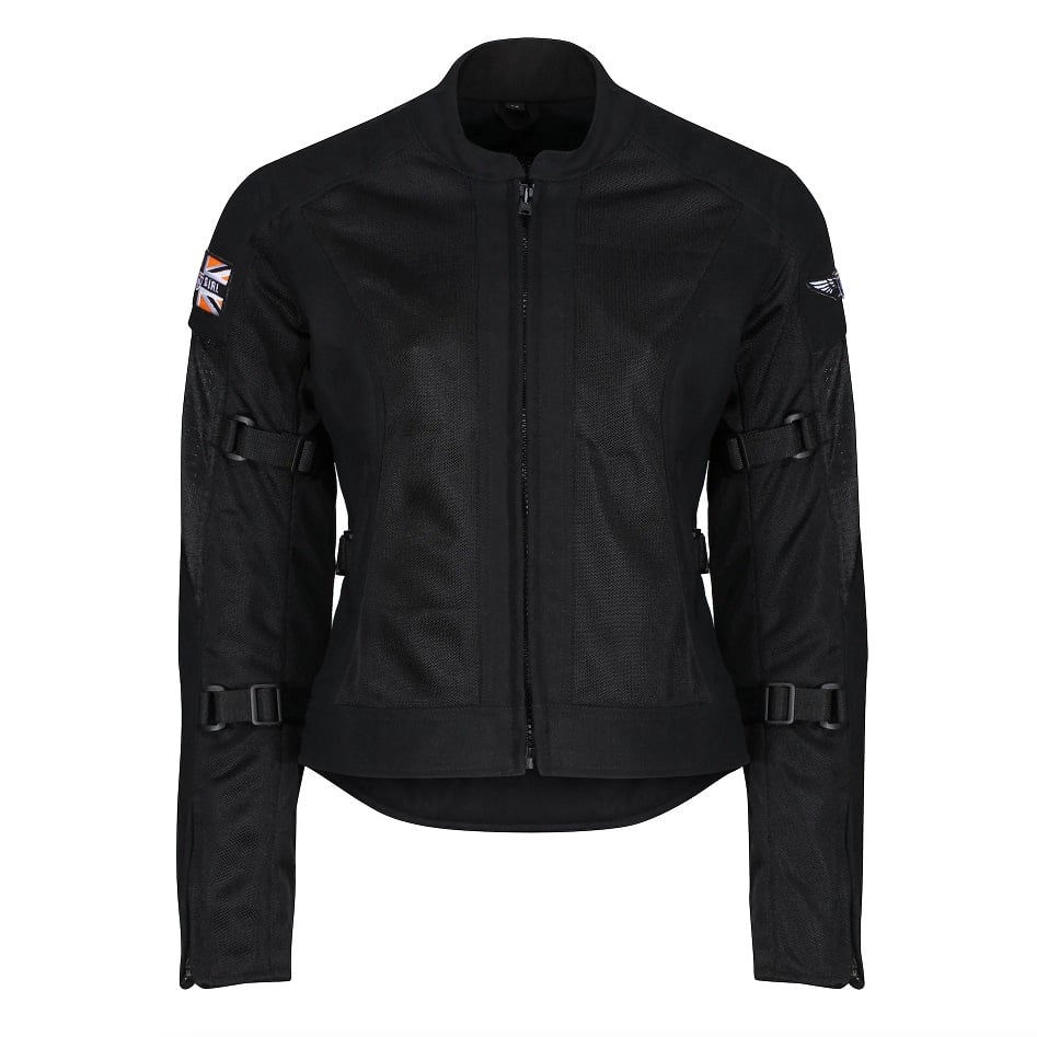 Image of EU Motogirl Jodie Mesh Noir Blouson Taille 2XL