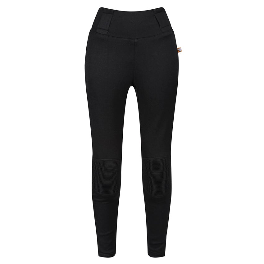 Image of EU Motogirl Sherrie Noir Legging Courte Pantalon Taille 42