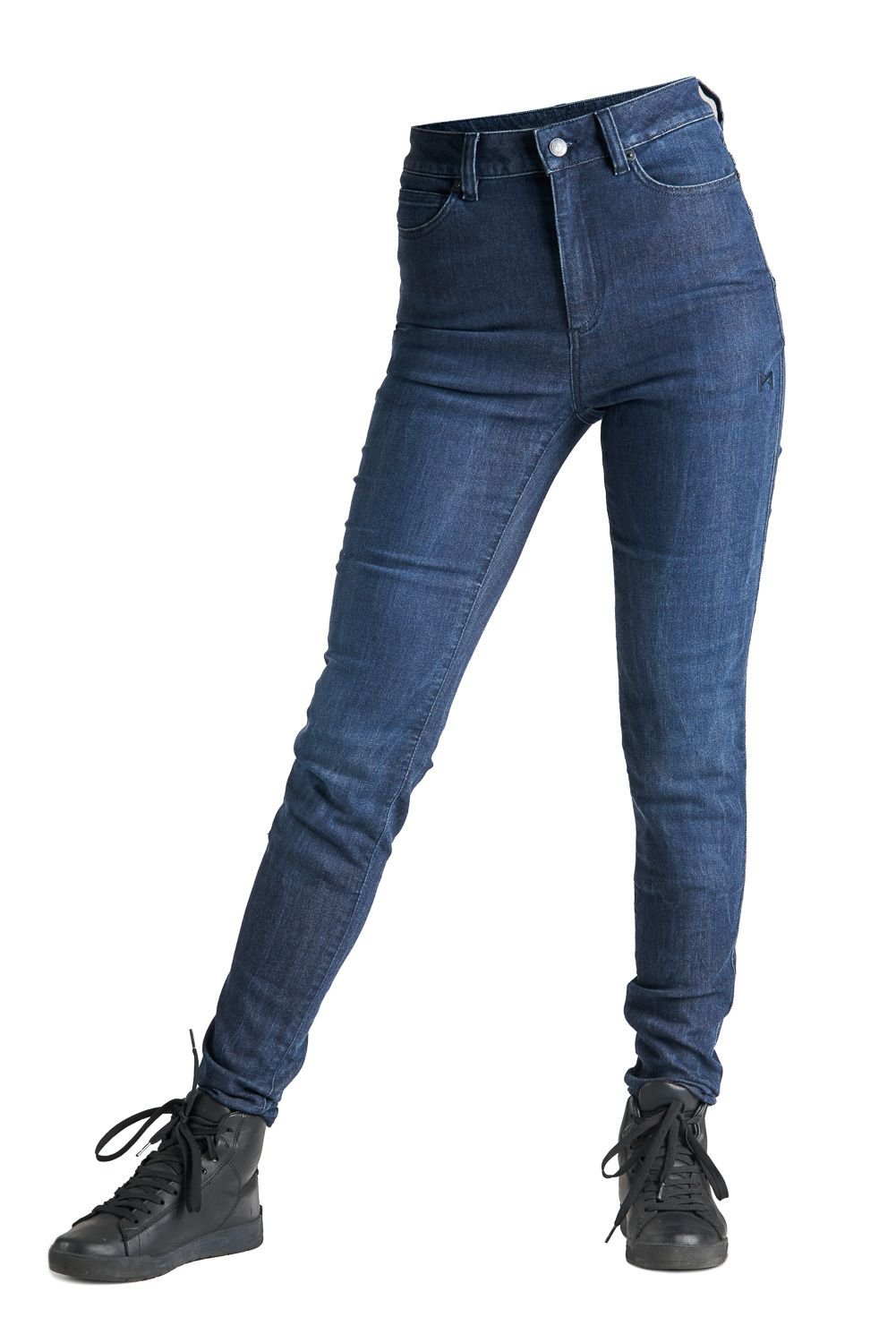 Image of EU Pando Moto Kusari Cor 02 Women Skinny-Fit Cordura Pantalon Taille W28/L32