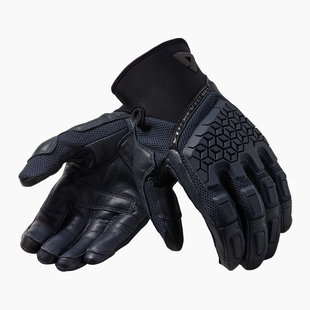 Image of EU REV'IT! Caliber Dark Navy Gants Taille M