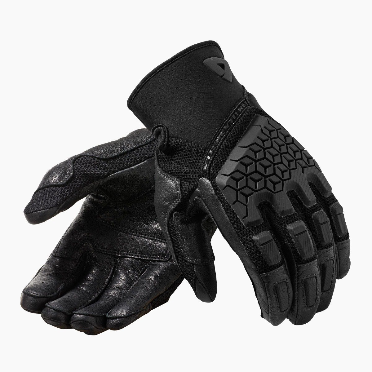 Image of EU REV'IT! Caliber Noir Gants Taille 2XL