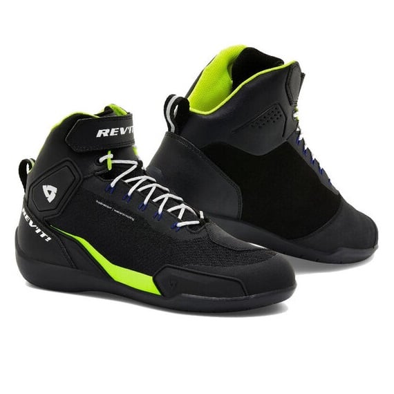Image of EU REV'IT! G-Force H2O Noir Neon Jaune Chaussures Taille 46