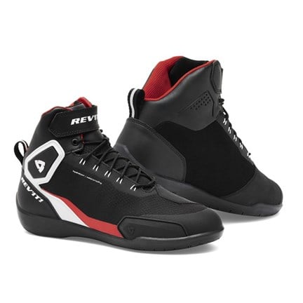 Image of EU REV'IT! G-Force H2O Noir Neon Rouge Chaussures Taille 39
