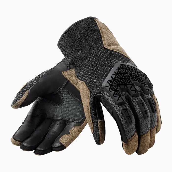 Image of EU REV'IT! Offtrack 2 Noir Marron Gants Taille S