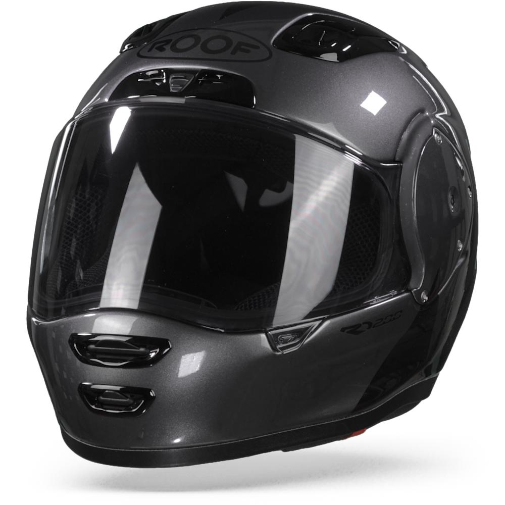 Image of EU ROOF RO200 Troyan Noir Steel Casque Intégral Taille 2XL
