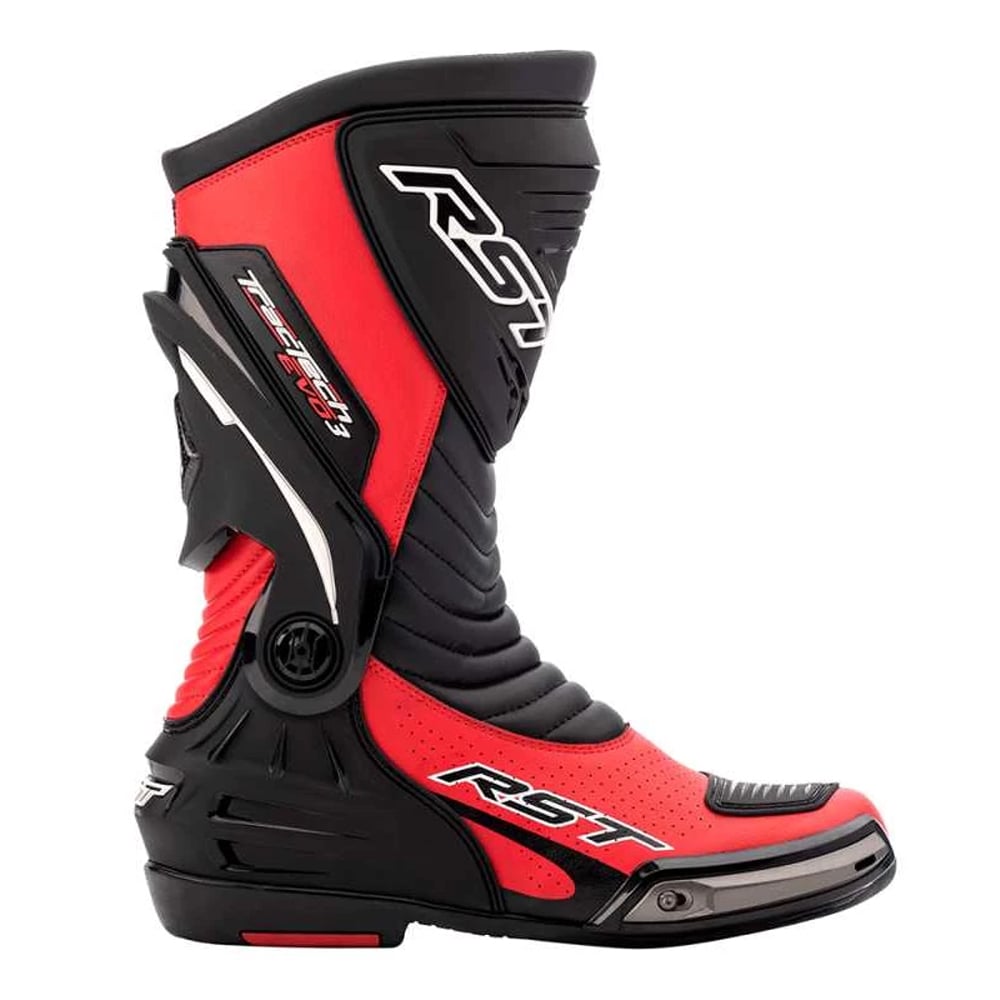 Image of EU RST Tractech Evo III Ce Mens Noir Rouge Bottes Taille 40
