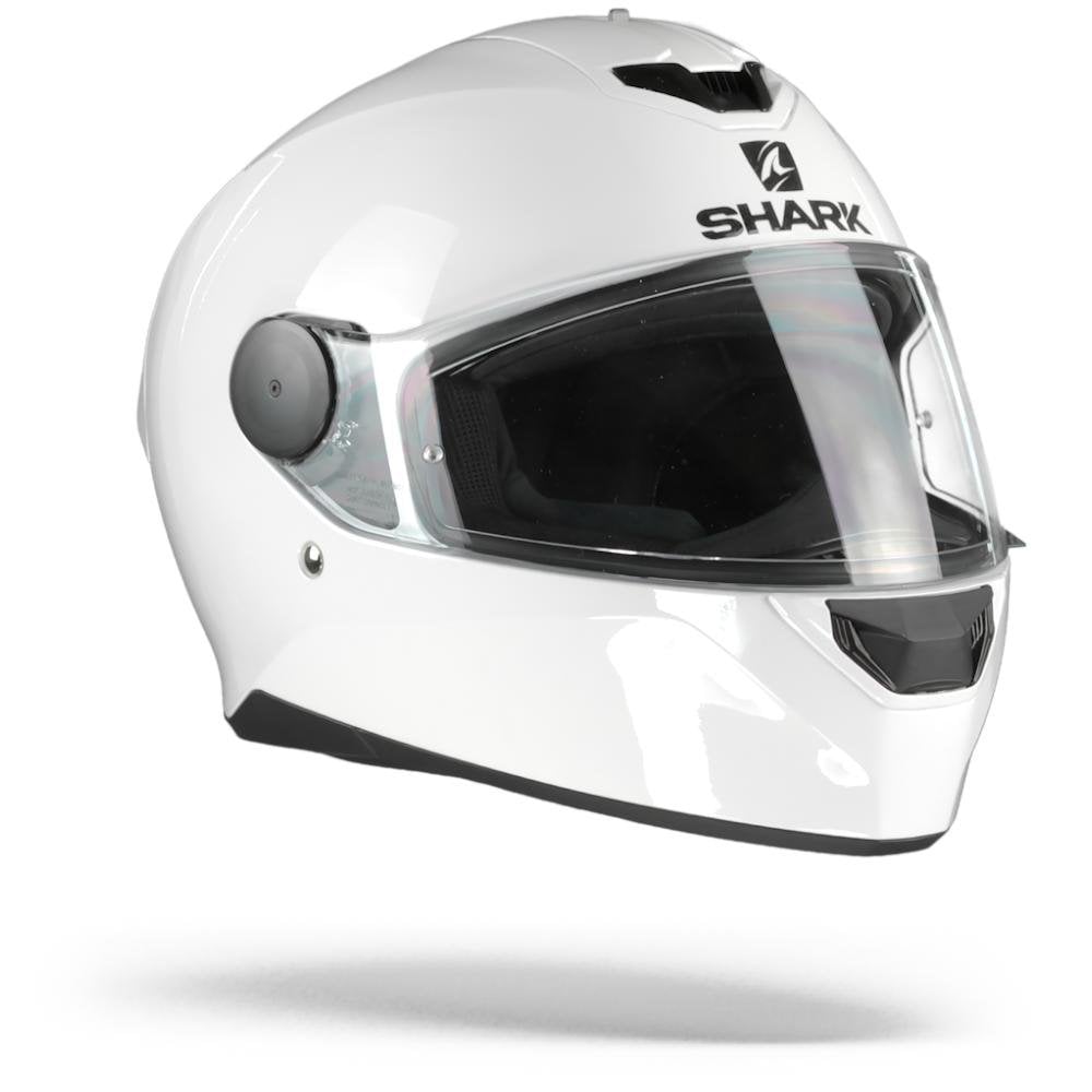 Image of EU Shark D-Skwal 2 Blank Blanc Azur WHU Casque Intégral Taille XL