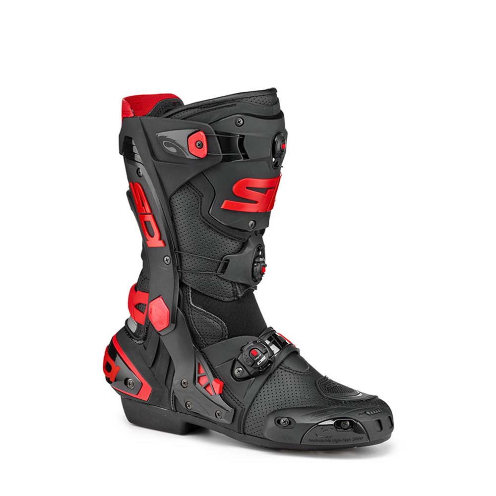 Image of EU Sidi Rex AIR Boots Black Red Taille 46