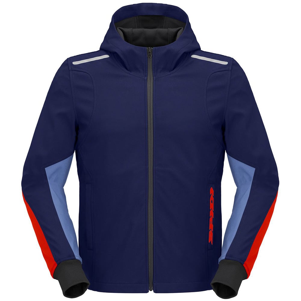 Image of EU Spidi Armor Light Navy Rouge Blouson Taille M