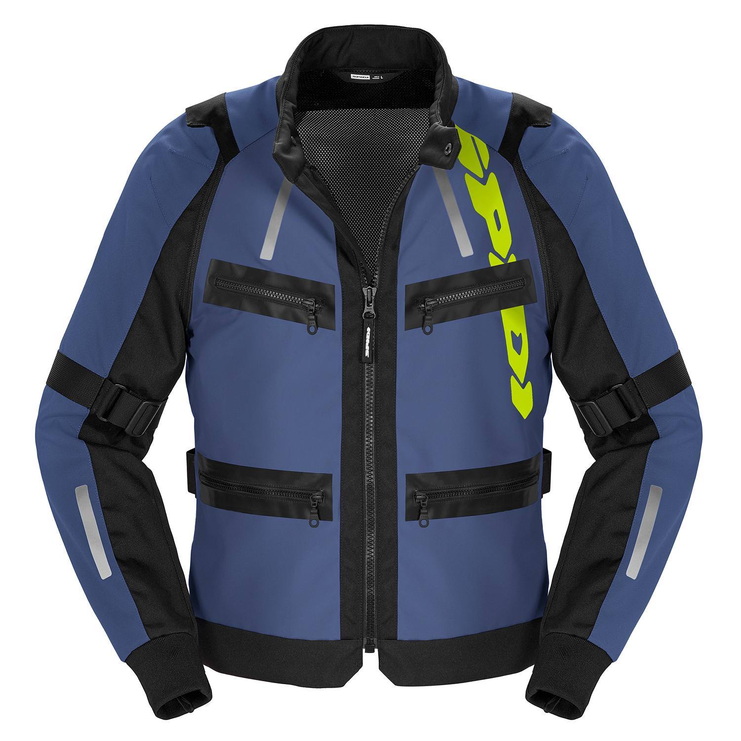 Image of EU Spidi Enduro Pro Jacket Blue Yellow Taille L