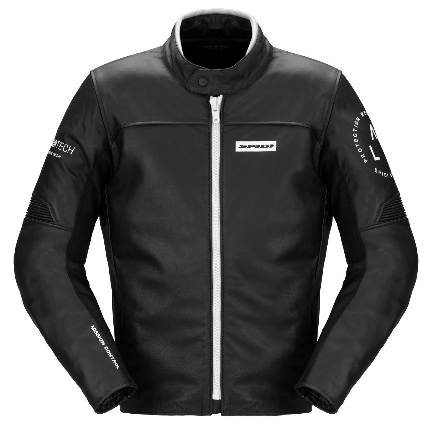 Image of EU Spidi Genesis Jacket Black White Taille 62