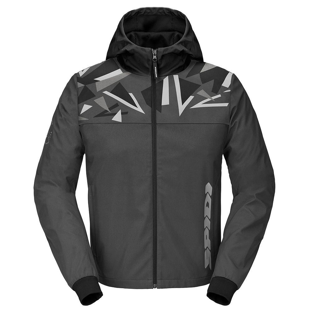 Image of EU Spidi Hoodie Evo Sport Anthracite Black Taille L