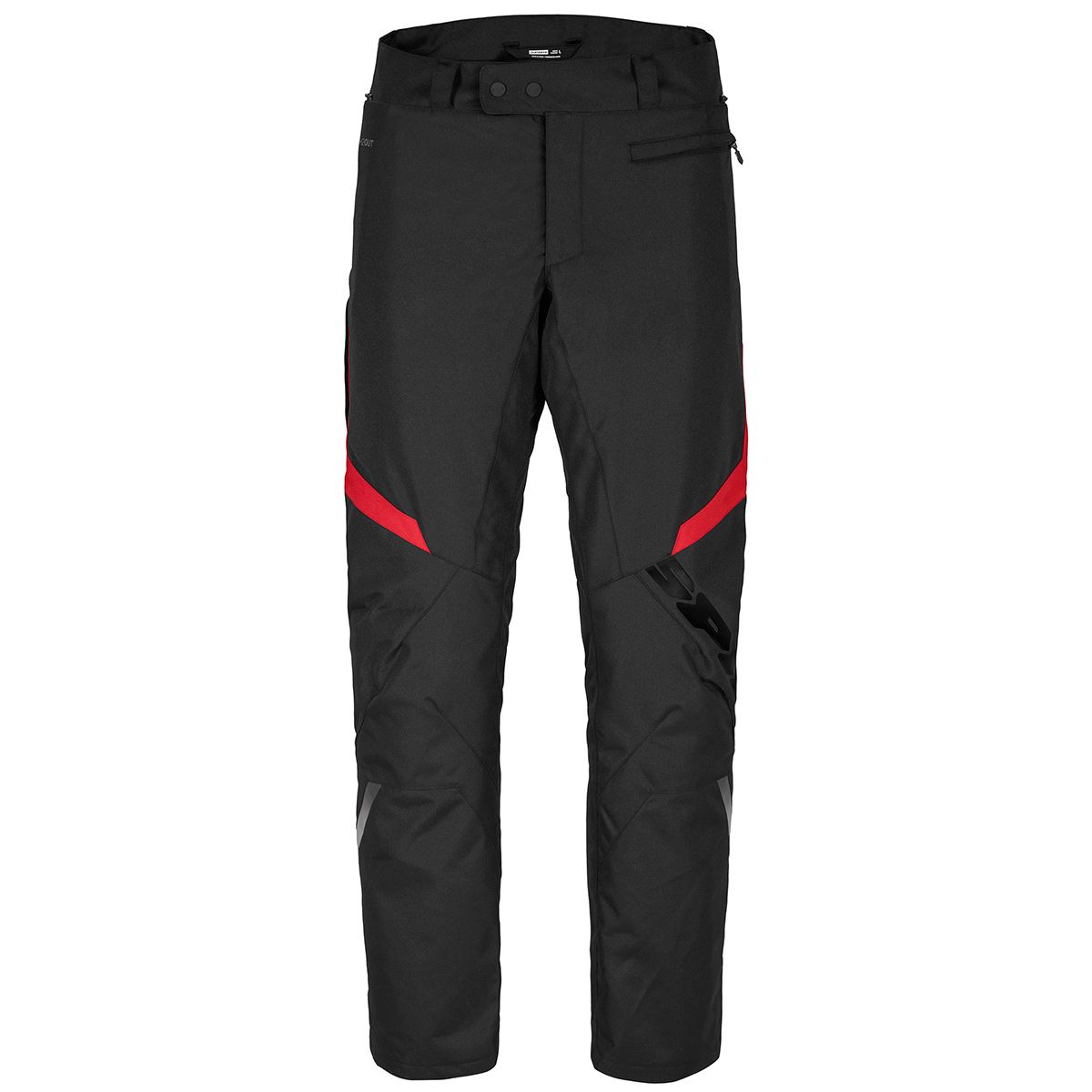 Image of EU Spidi Sportmaster Noir Rouge Pantalon Taille 4XL