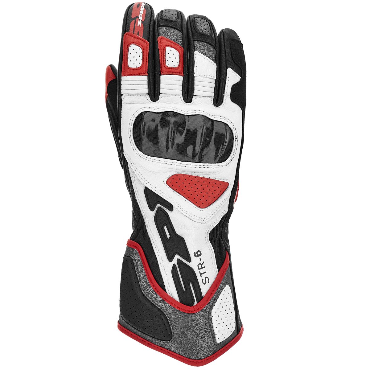 Image of EU Spidi Str-6 Rouge Gants Taille S