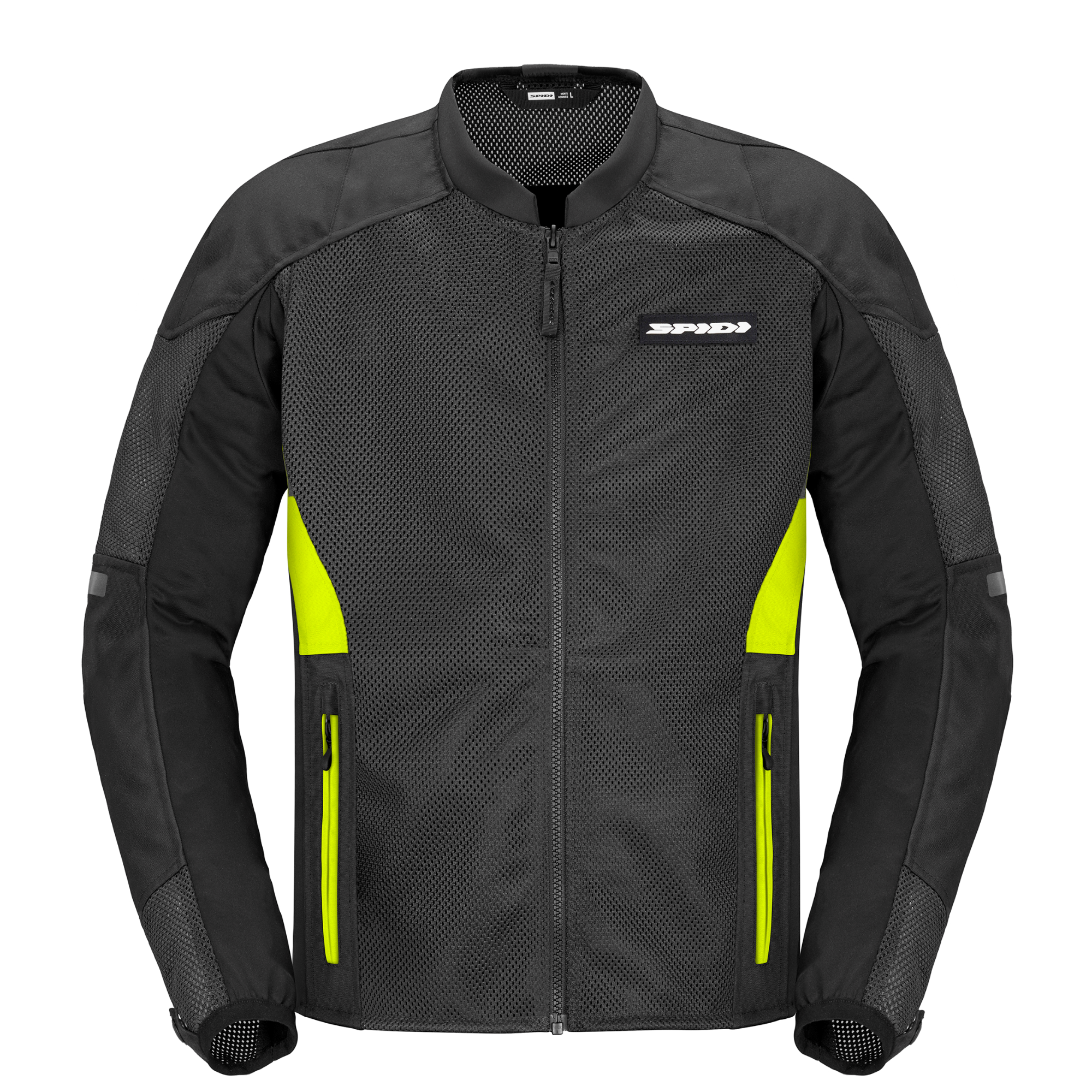 Image of EU Spidi Super Net Jaune fluo Blouson Taille 3XL