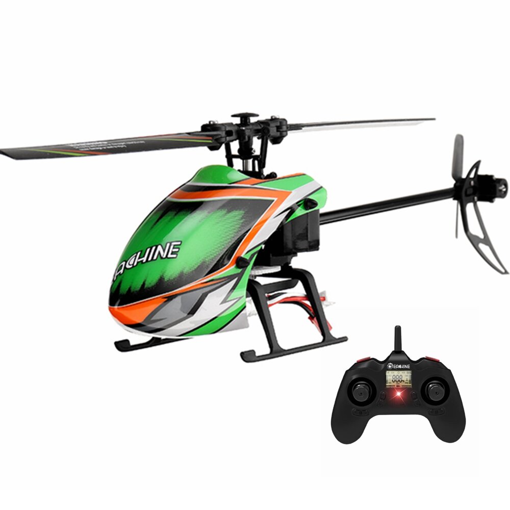 Image of Eachine E130 24G 4CH 6-Axis Gyro Altitude Hold Flybarless RC Helicopter RTF