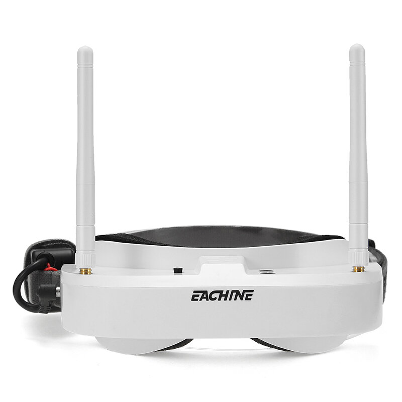 Image of Eachine EV100 720*540 58G 72CH FPV Goggles With Dual Antennas Fan 18650 Battery Case For RC Drone