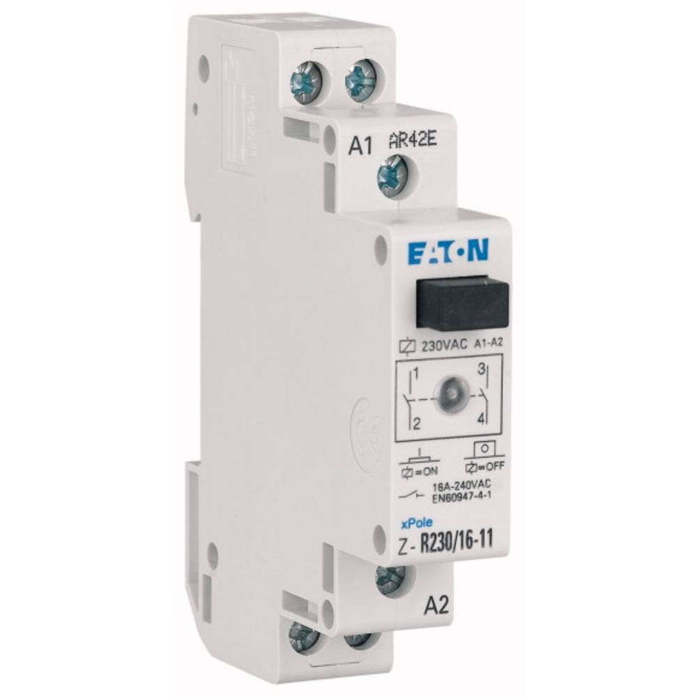 Image of Eaton Z-R23/16-20 Relay Nominal voltage: 24 V DC Switching current (max): 16 A 2 makers 1 pc(s)