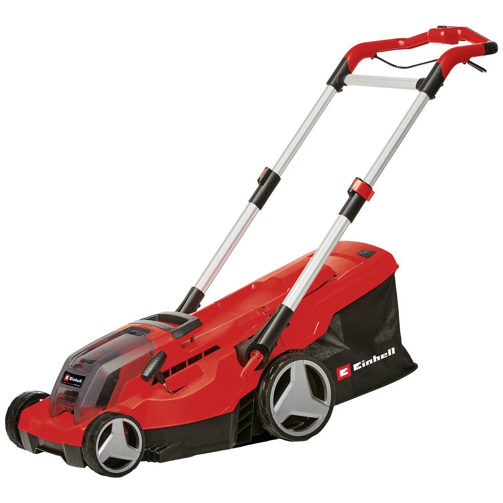Image of Einhell GP-CM 36/450 Power X-Change Rechargeable battery Cordless lawn mover E-starter + spare battery Mulcher Rear