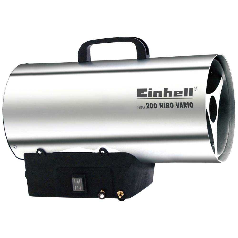 Image of Einhell HGG 200 Niro Vario (DE/AT) Hot air blower 20 kW 38 W Silver