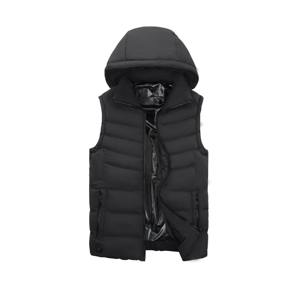 Image of Electric Heating Coat Jacket Cloth USB Intelligent Winter Heated Warm Vest