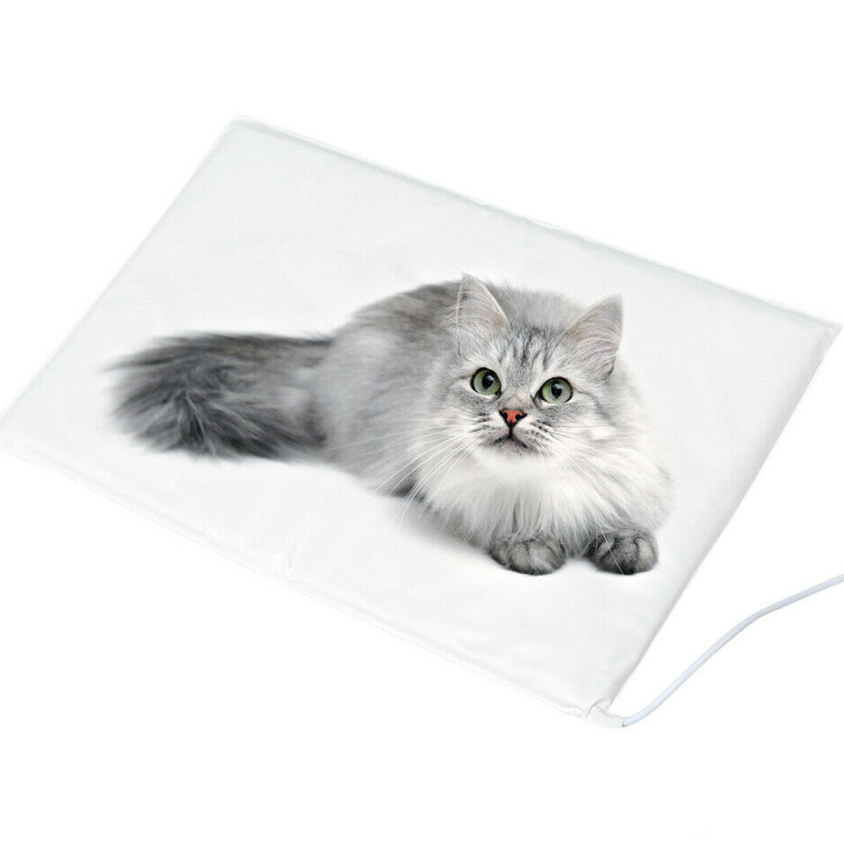Image of Electric Pet Heat Mat Heated Heating Pad Blanket Dog Cat Waterproof