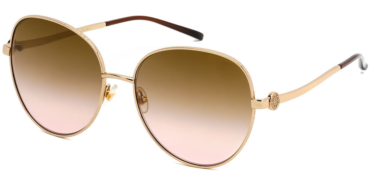 Image of Elie Saab 040/S 0EYR/IQ 60 Lunettes De Soleil Homme Dorées FR