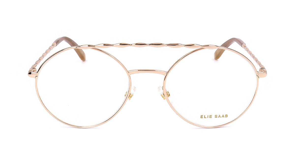 Image of Elie Saab ES 052 DDB Óculos de Grau Dourados Feminino PRT