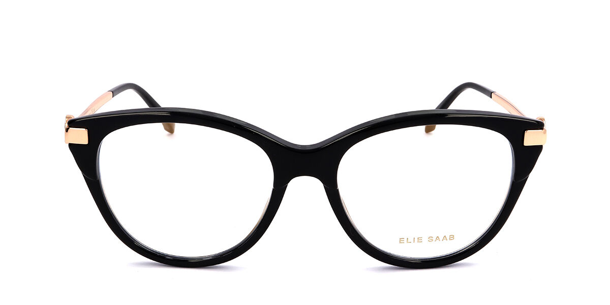 Image of Elie Saab ES 056 807 52 Czarne Damskie Okulary Korekcyjne PL