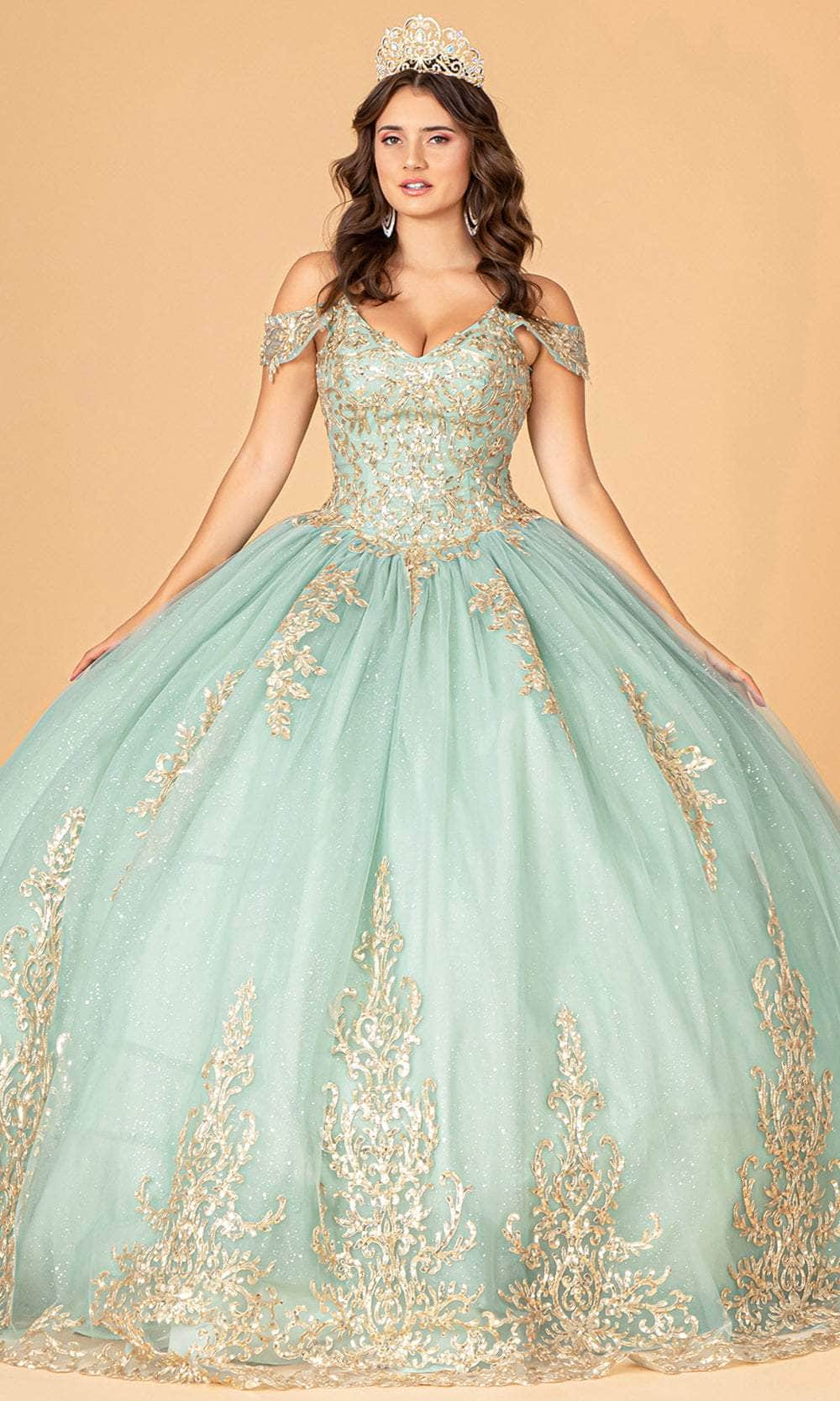 Image of Elizabeth K GL3100 - Basque Waist Ballgown