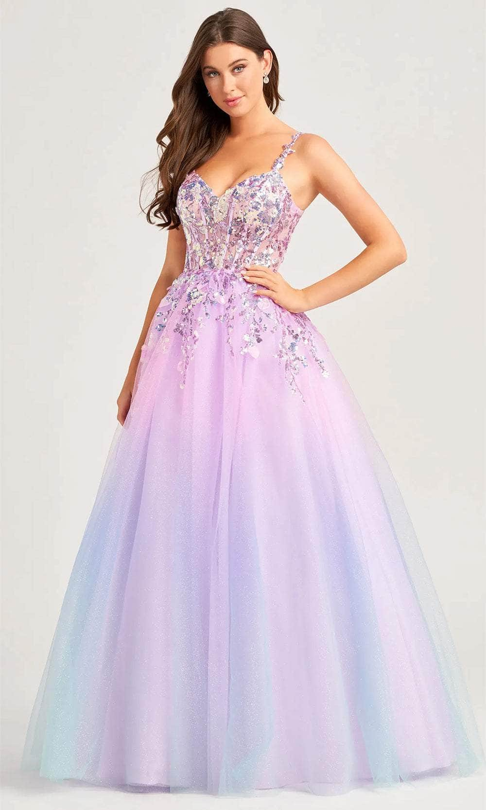 Image of Ellie Wilde EW35055 - Sweetheart Sequin Ballgown