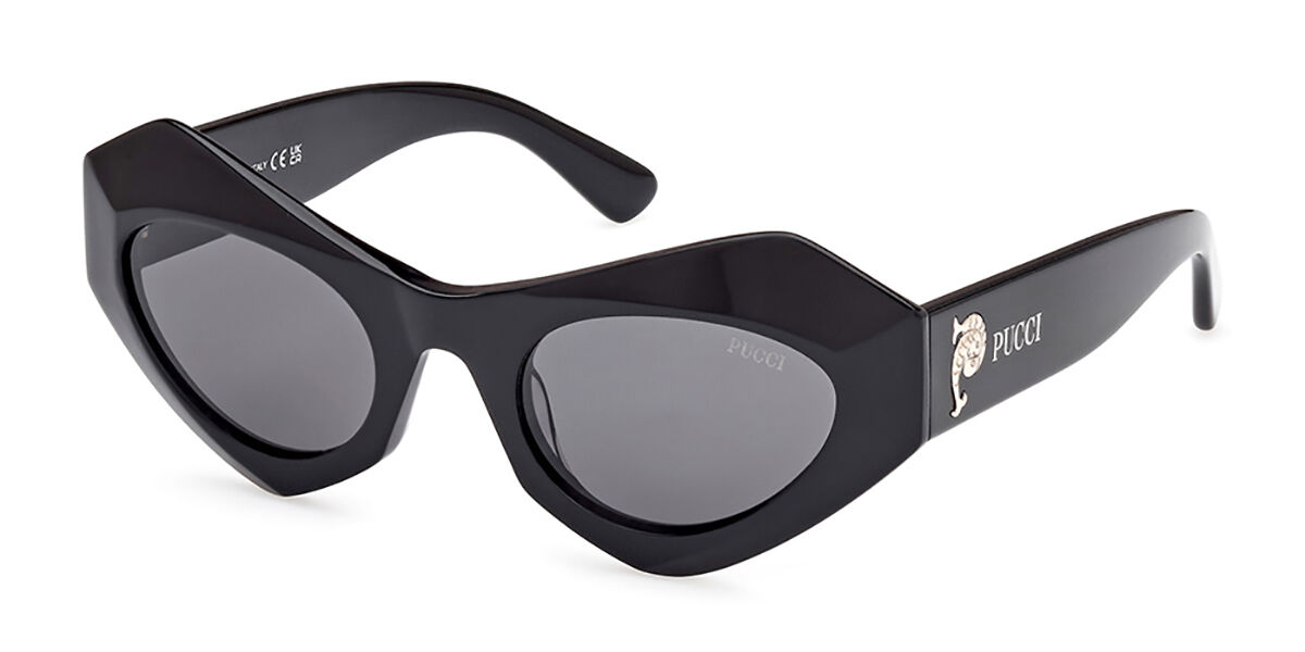 Image of Emilio Pucci EP0214 01A 50 Lunettes De Soleil Femme Noires FR