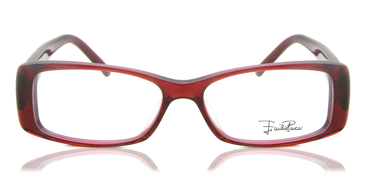 Image of Emilio Pucci EP2648 612 50 Czerwone Damskie Okulary Korekcyjne PL